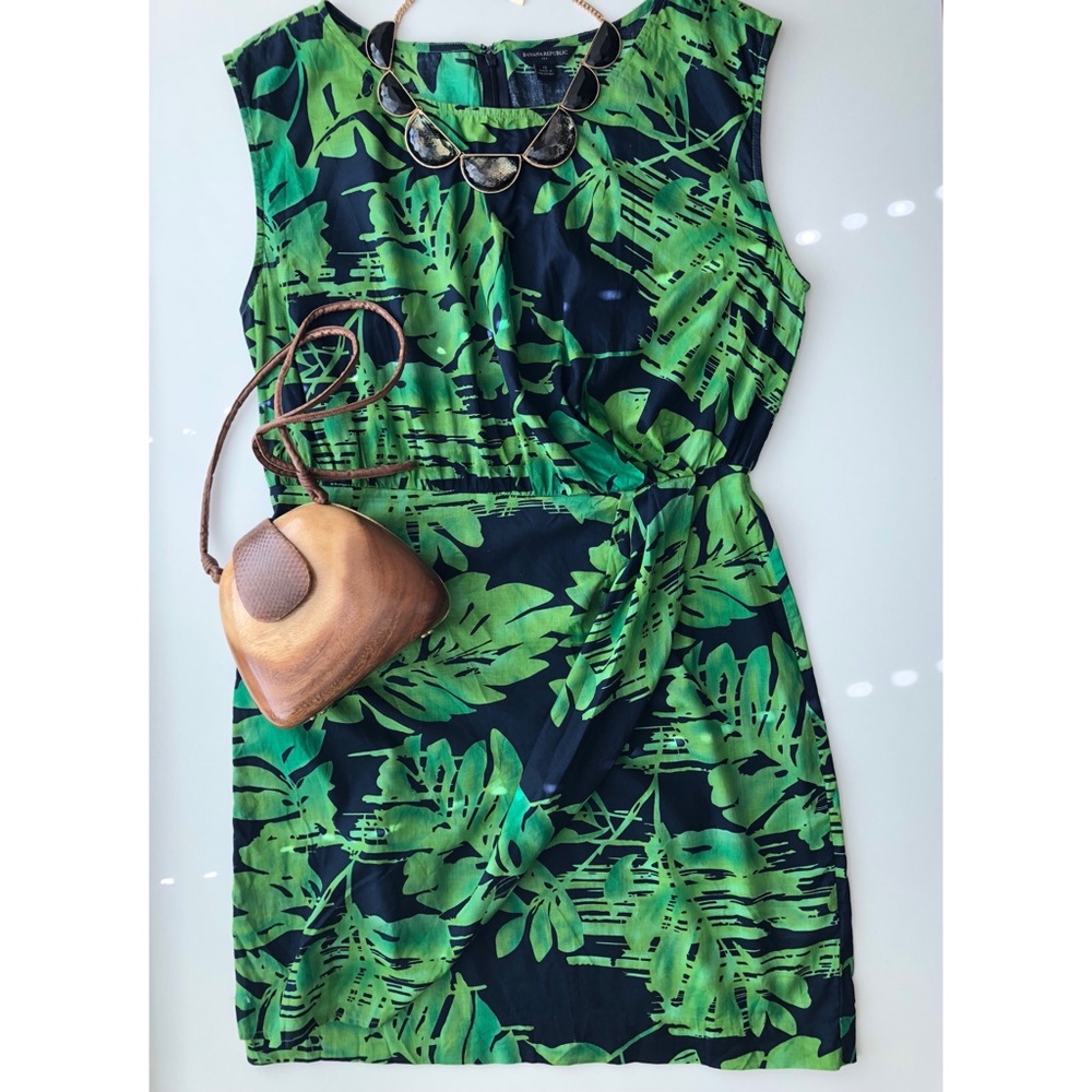Banana Republic Floral Jungle Dress (Size 12)